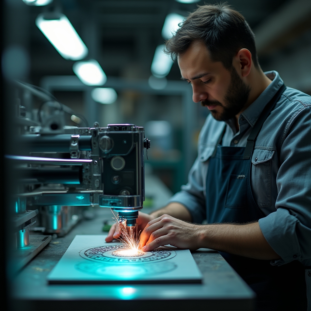 Процесс экспресс-изготовления штампа в мастерской